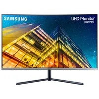 Samsung 32" 4K Ultra HD 60Hz 4ms GTG Curved VA LED Monitor (LU32R590CWNXZA) - Dark Blue-Grey