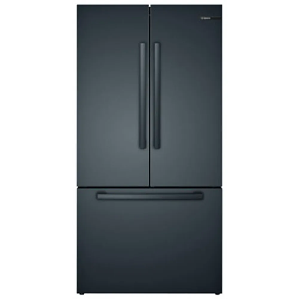 Bosch 36" 21 Cu. Ft. Counter-Depth French Door Refrigerator (B36CT80SNB) - Black Stainless Steel
