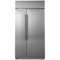 Café 42" 25.2 Cu. Ft. Side-By-Side Refrigerator with LED Lighting (CSB42WP2NS1) - Stainless Steel