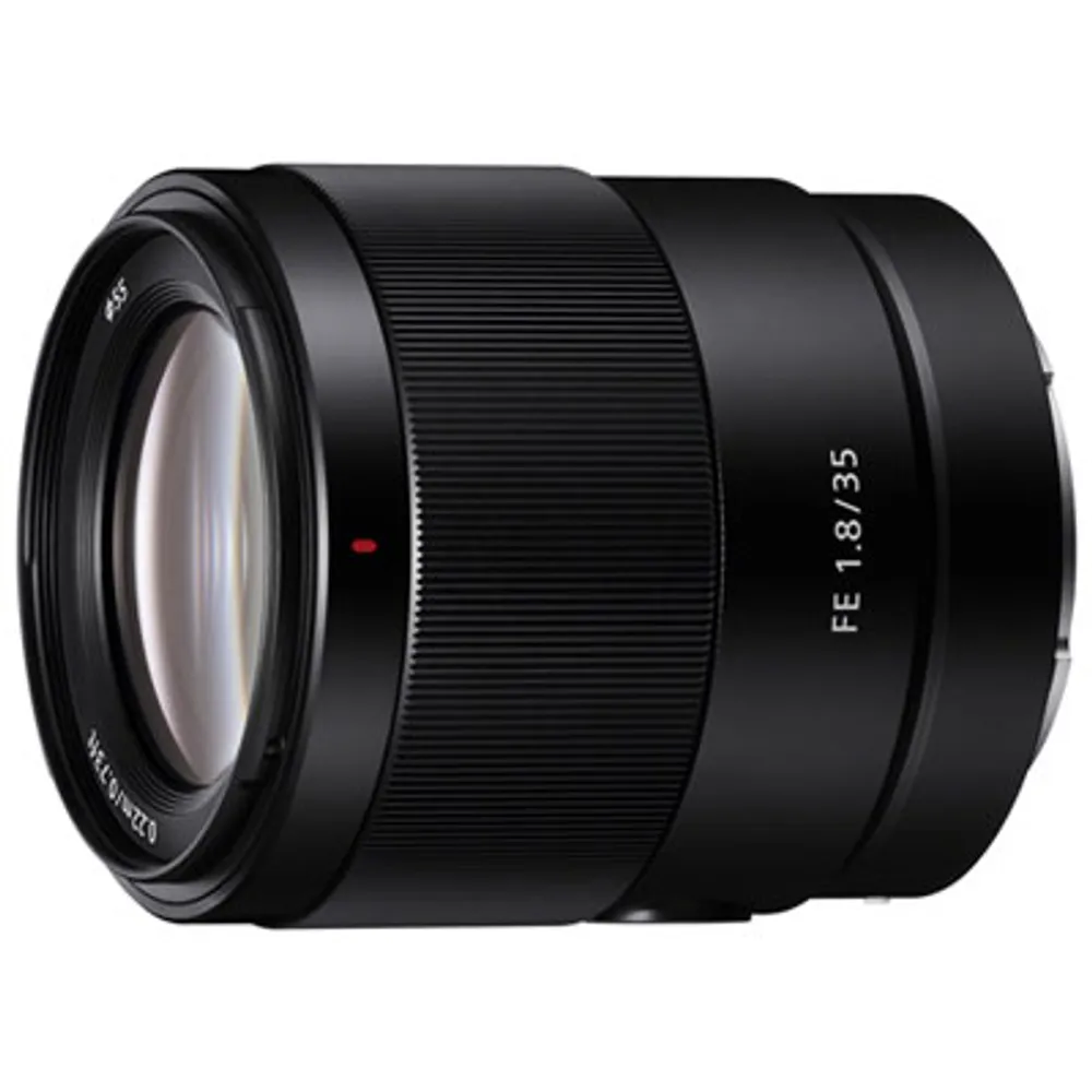 Sony E-Mount Full-Frame FE 35mm f/1.8 Wide Angle Prime Lens