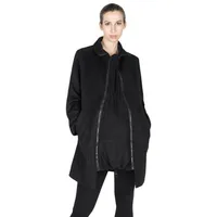 Modern Eternity Khloe Maternity Wool Coat - Large - Black