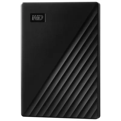 WD My Passport 1TB USB Portable External Hard Drive (WDBYVG0010BBK-WESN) - Black