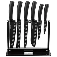 Cuisinart Nonstick Edge 7-Piece Knife Block Set (NC-7PC) - Only at Best Buy
