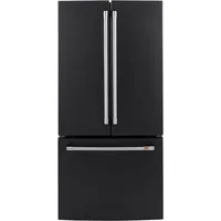 Café 33" 18.6 Cu. Ft. Counter-Depth French Door Refrigerator (CWE19SP3ND1) - Matte Black