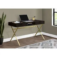 Monarch Computer Desk with Drawers & Shelf