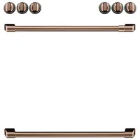 Café 8-Piece Electric Cooktop Handle Kit (CXFCEHKPMCU) - Brushed Copper