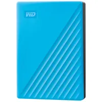 WD My Passport 5TB USB Portable External Hard Drive (WDBPKJ0050BBL-WESN) - Blue - Only at Best Buy
