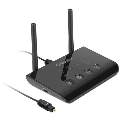 Aluratek Universal Bluetooth Optical Audio Receiver & Transmitter (ABCD54F)