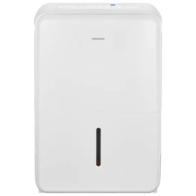 Insignia Dehumidifier with Pump - 50-Pint - White - Only at Best Buy