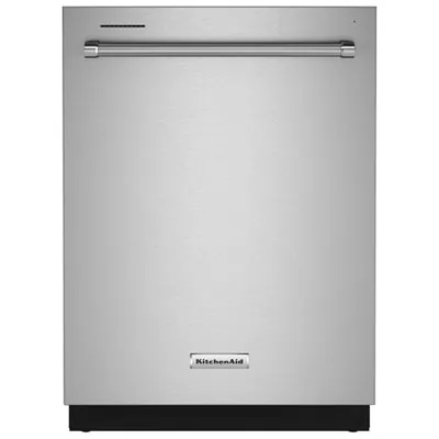 KitchenAid 24" 44dB Built-In Dishwasher with Stainless Steel Tub (KDTM404KPS) - PrintShield Stainless