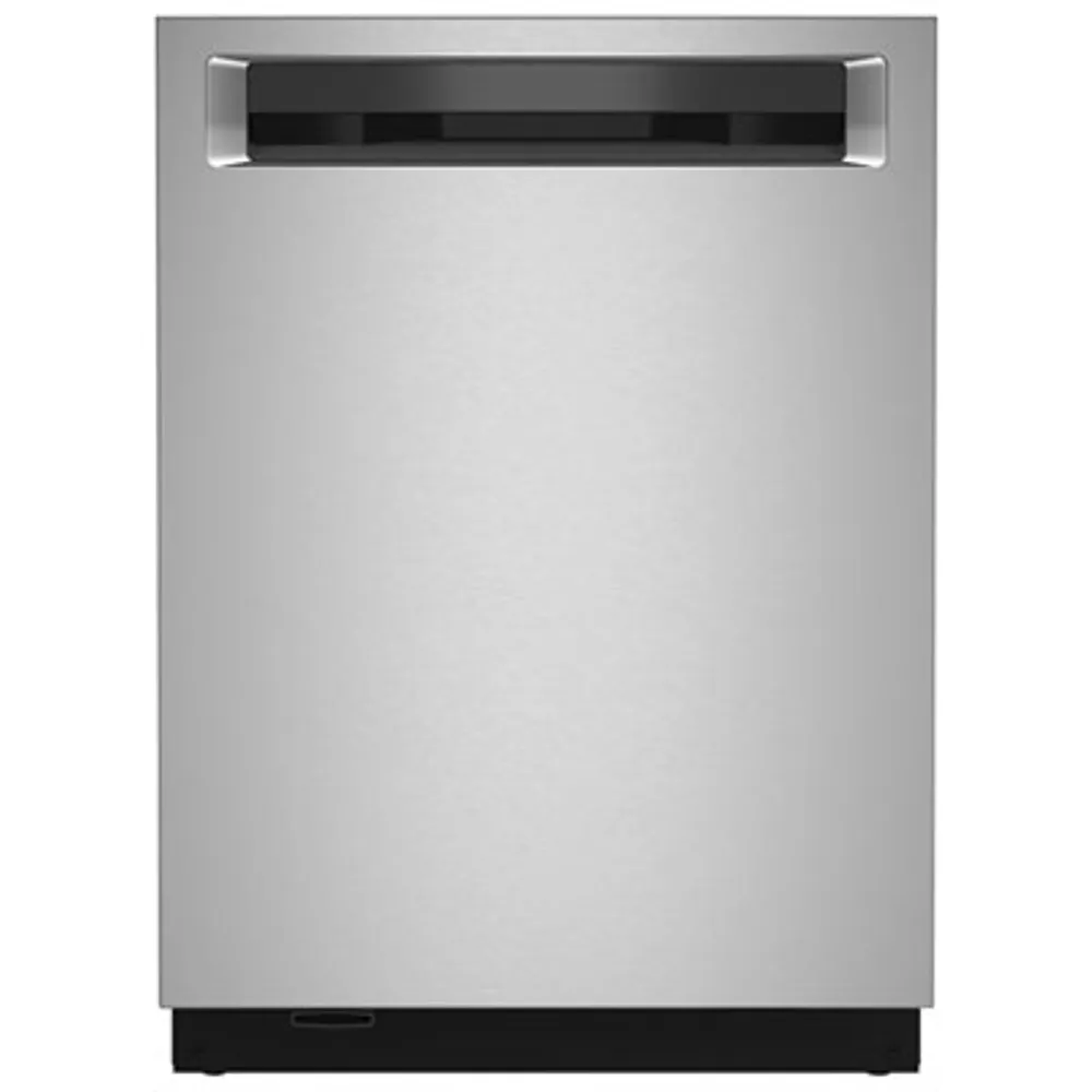 KitchenAid 24" 44dB Built-In Dishwasher with Stainless Steel Tub (KDPM704KPS) - PrintShield Stainless