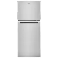 Whirlpool 24" 11.6 Cu. Ft. Top Freezer Refrigerator with LED Lighting (WRT312CZJZ) - Stainless Steel