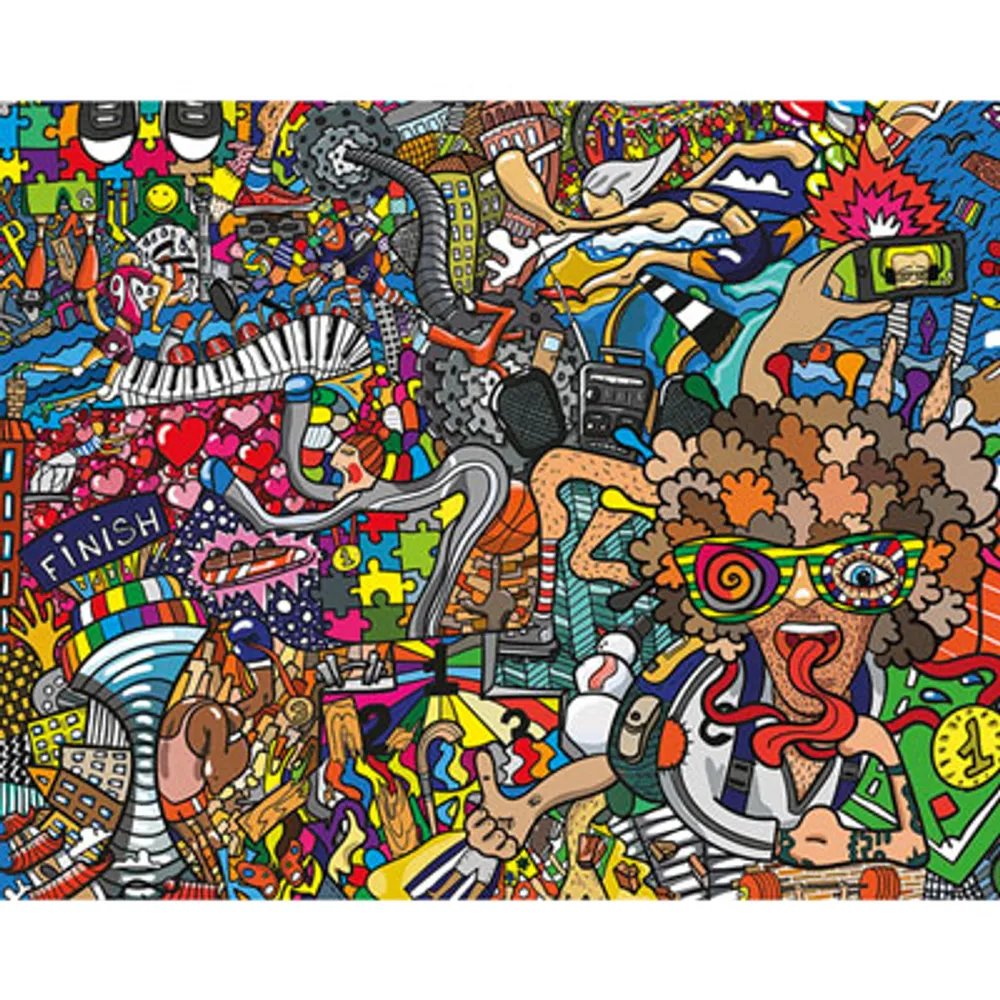 Ohpopsi Sports Illustrations Wall Mural