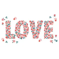 WallPops Love Wall Quote - Pink