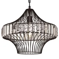 Westinghouse Pendant Crystal Ceiling Lamp - Black