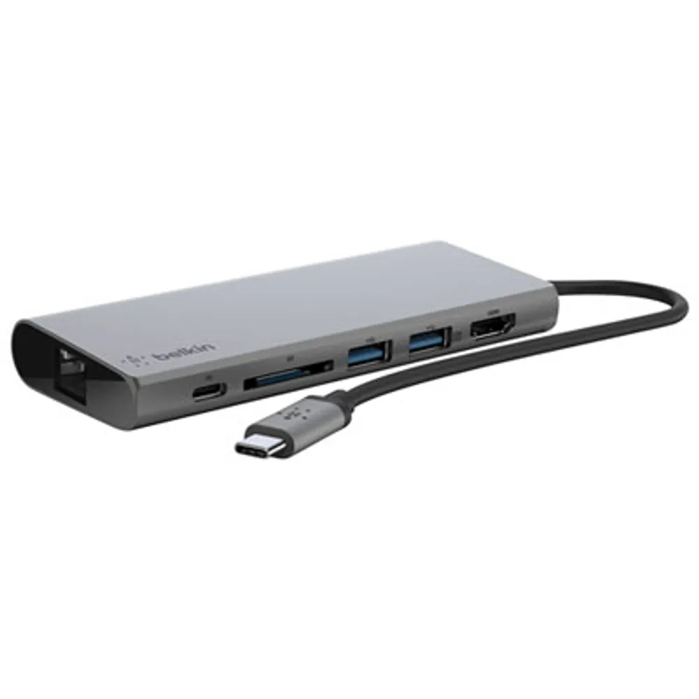 Belkin 6-in-1 USB-C Multimedia Hub (F4U092BTSGY)