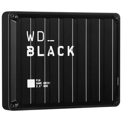 WD_BLACK P10 Game Drive 4TB USB 3.2 Portable External Hard Drive (WDBA3A0040BBK-WESN)