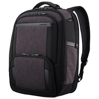 Samsonite Pro Slim 15.6" Laptop Commuter Backpack - Shaded Grey/Black
