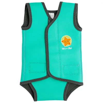 bbluv Wrap Wet Suit - 0-6 Months - Aqua