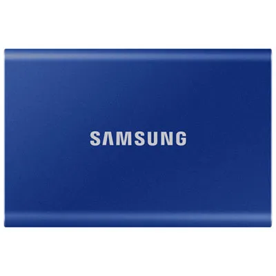 Samsung T7 1TB USB 3.2 External Solid State Drive (MU-PC1T0H/AM) - Blue