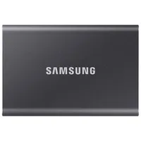 Samsung T7 1TB USB 3.2 External Solid State Drive (MU-PC1T0T/AM) - Grey - English