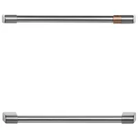 Café 2-Piece Refrigerator Handle Kit (CXQD2H2PNSS) - Brushed Stainless