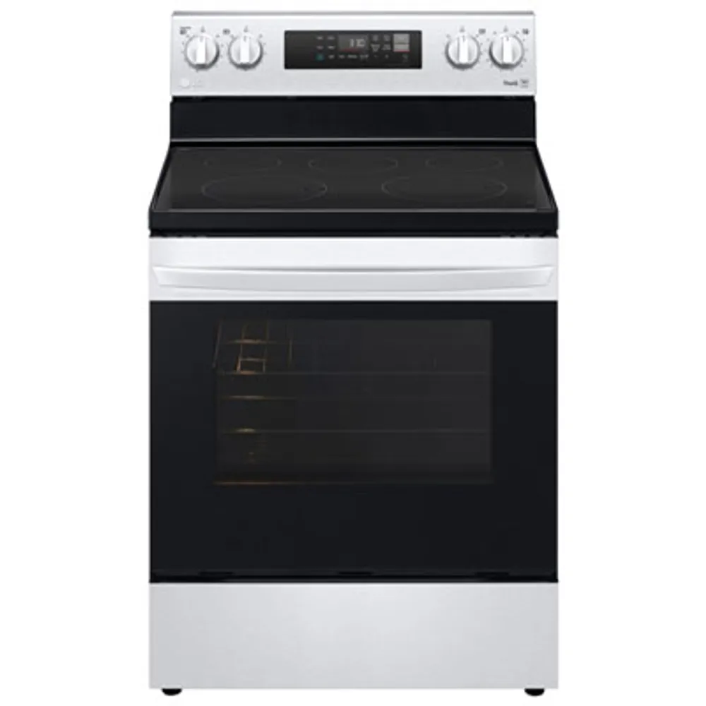 LG 30" 6.3 Cu. Ft. 5-Element Freestanding Electric Range (LREL6321S) - Stainless Steel