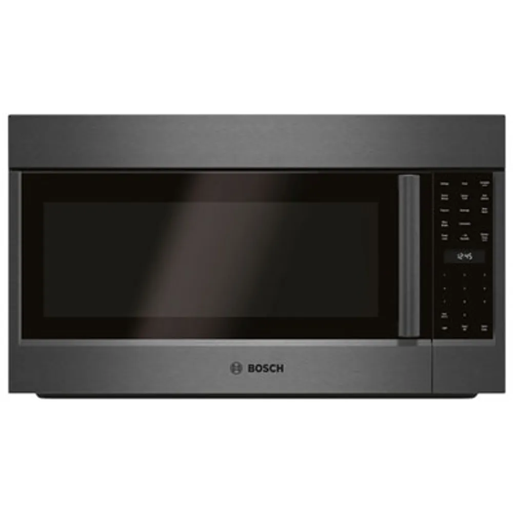 Bosch 800 Series Over-The-Range Microwave - 1.8 Cu. Ft. - Black Stainless Steel