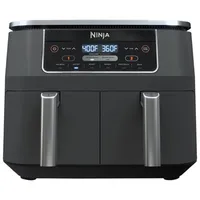 Ninja Foodi 6-in-1 Dual Zone Air Fryer - 7.57kg/8Qt - Black