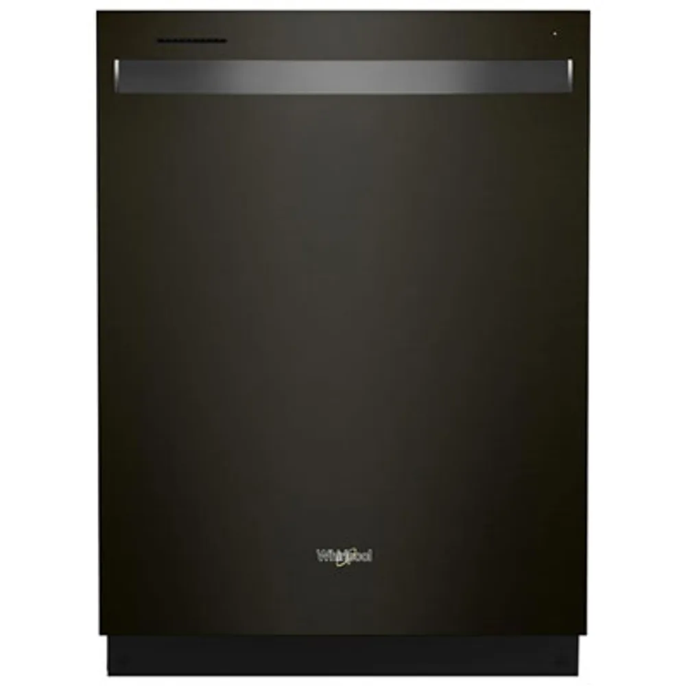 Whirlpool 24" 47dB Built-In Dishwasher with Third Rack (WDT750SAKV) - Black Stainless