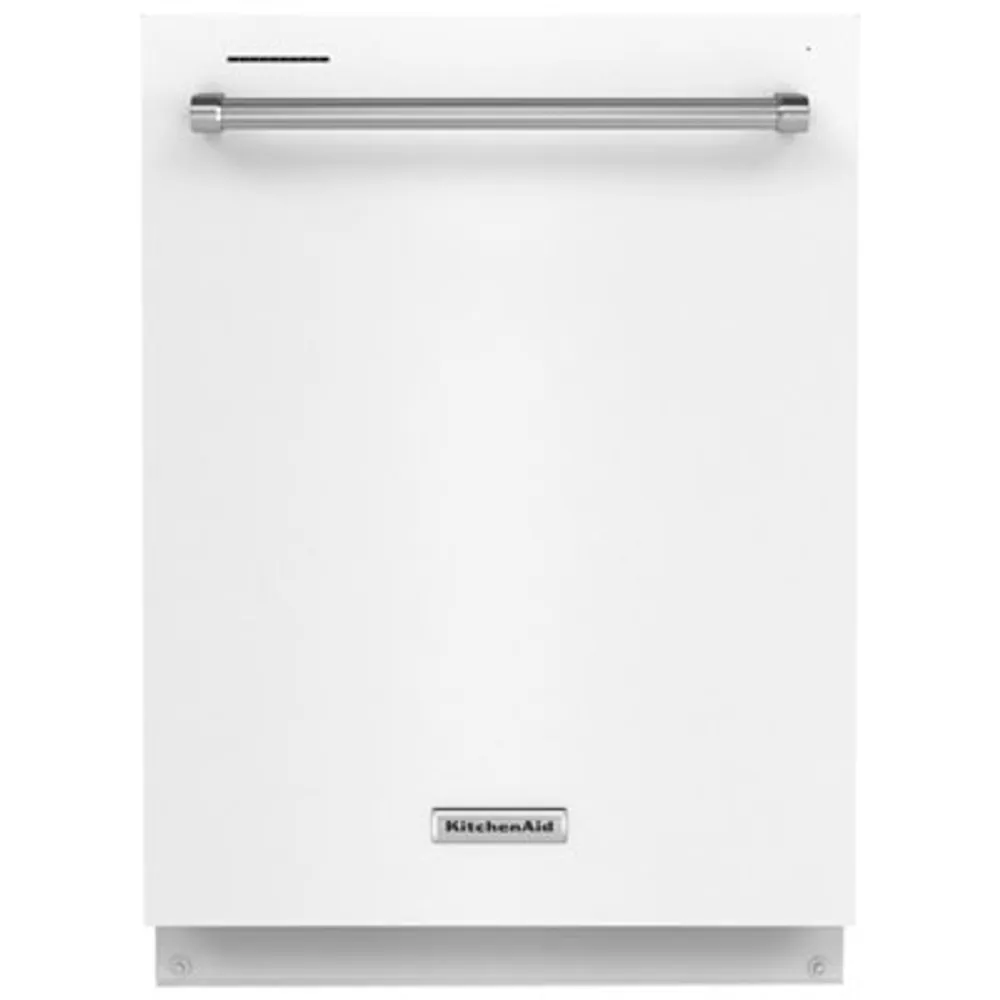 KitchenAid 24" 39dB Built-In Dishwasher with Third Rack (KDTE204KWH) - White