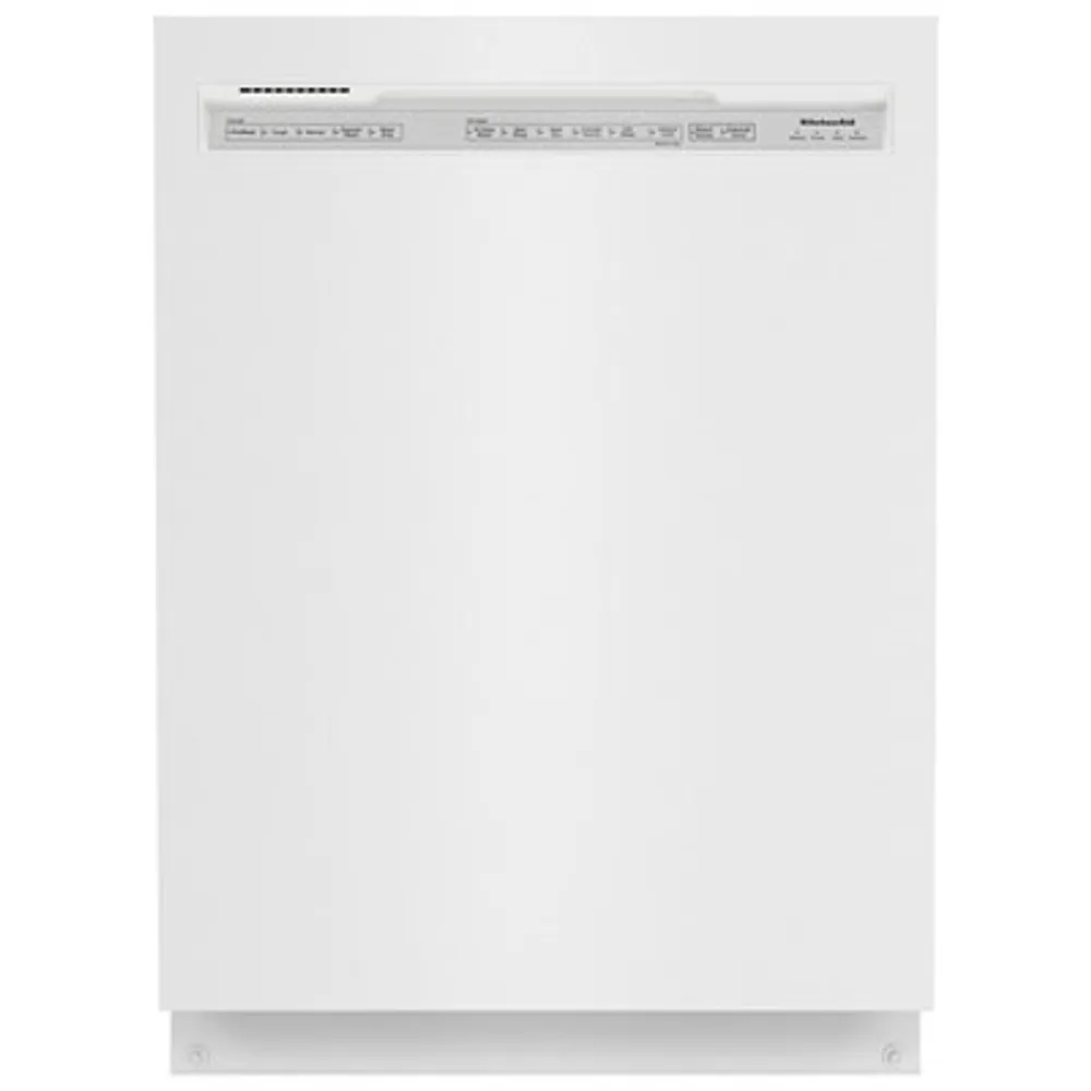 KitchenAid 24" 39dB Built-In Dishwasher with Third Rack (KDFE204KWH) - White
