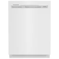KitchenAid 24" 39dB Built-In Dishwasher with Third Rack (KDFE204KWH) - White