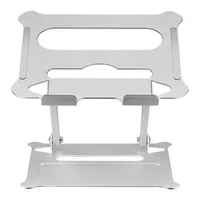 Insignia Ergonomic Adjustable Laptop Stand - Silver - Only at Best Buy