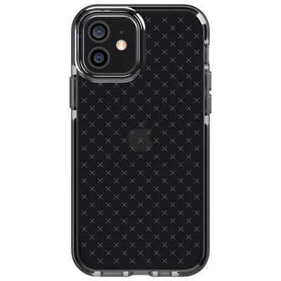 tech21 Evo Check Fitted Soft Shell Case for iPhone 12/12 Pro - Black