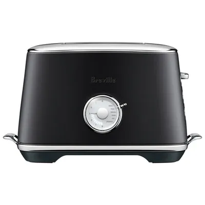Breville Luxe Collection Toaster - 2-Slice - Black Truffle