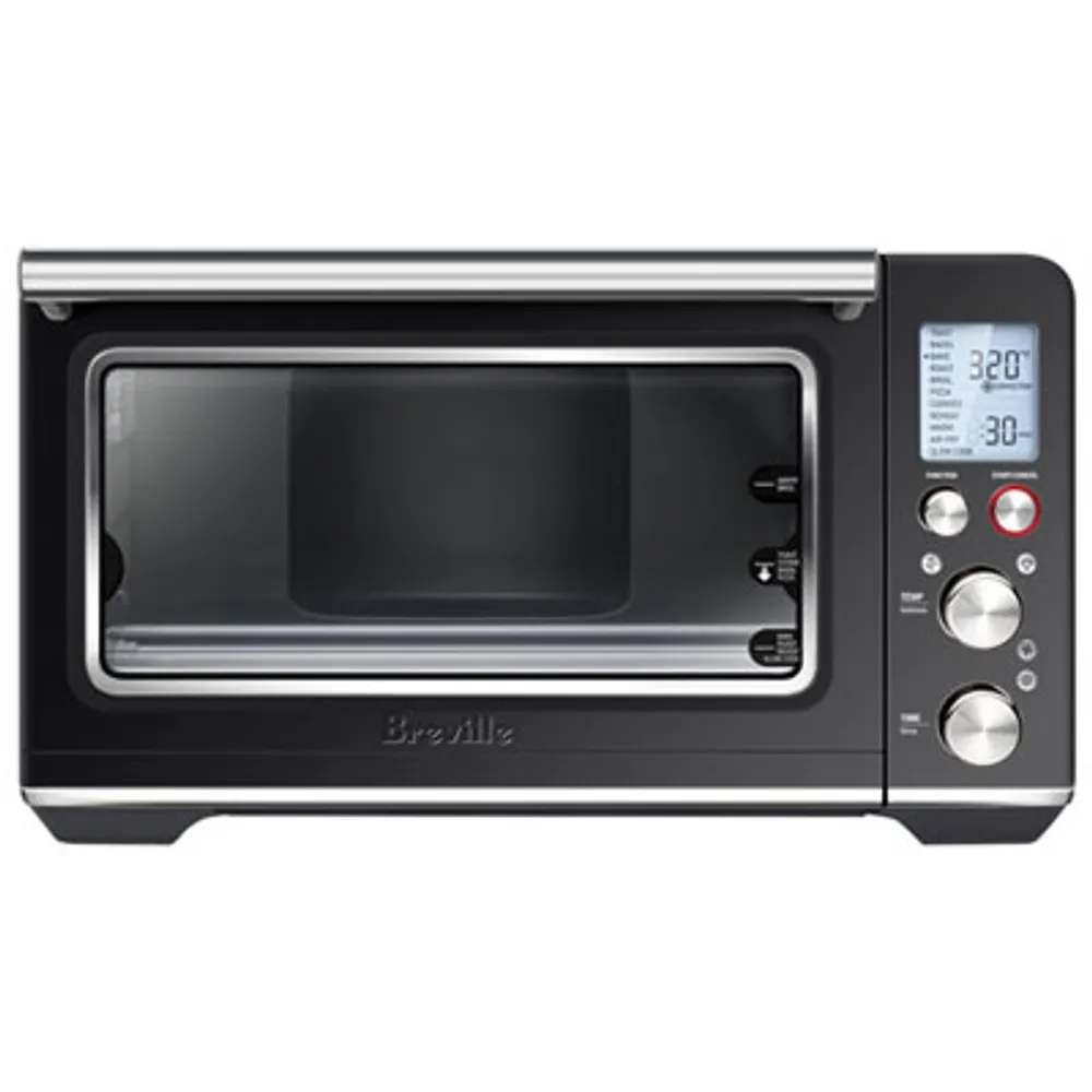 Breville Smart Oven Air Fry Convection Toaster Oven - 0.8 Cu. Ft./22.7L - Black Truffle