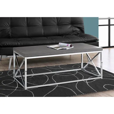 Monarch Modern Rectangular Coffee Table - Grey