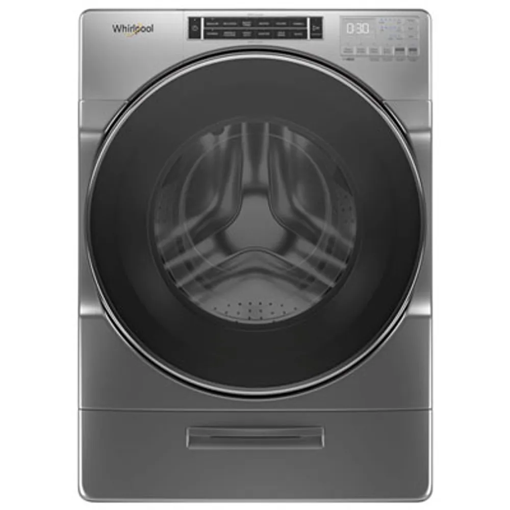 Whirlpool 5.8 Cu. Ft. Front Load Washer (WFW8620HC) - Chrome Shadow