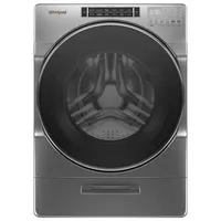 Whirlpool 5.8 Cu. Ft. Front Load Washer (WFW8620HC) - Chrome Shadow