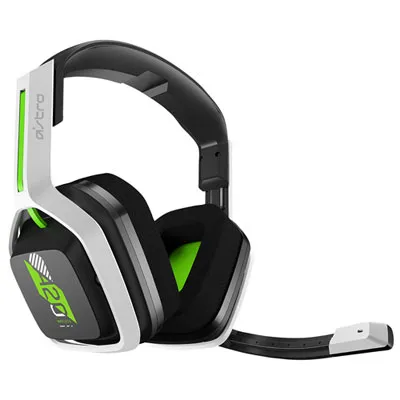ASTRO Gaming A20 Gen 2 Wireless Gaming Headset with Microphone for Xbox Series X / Xbox One - White/Green