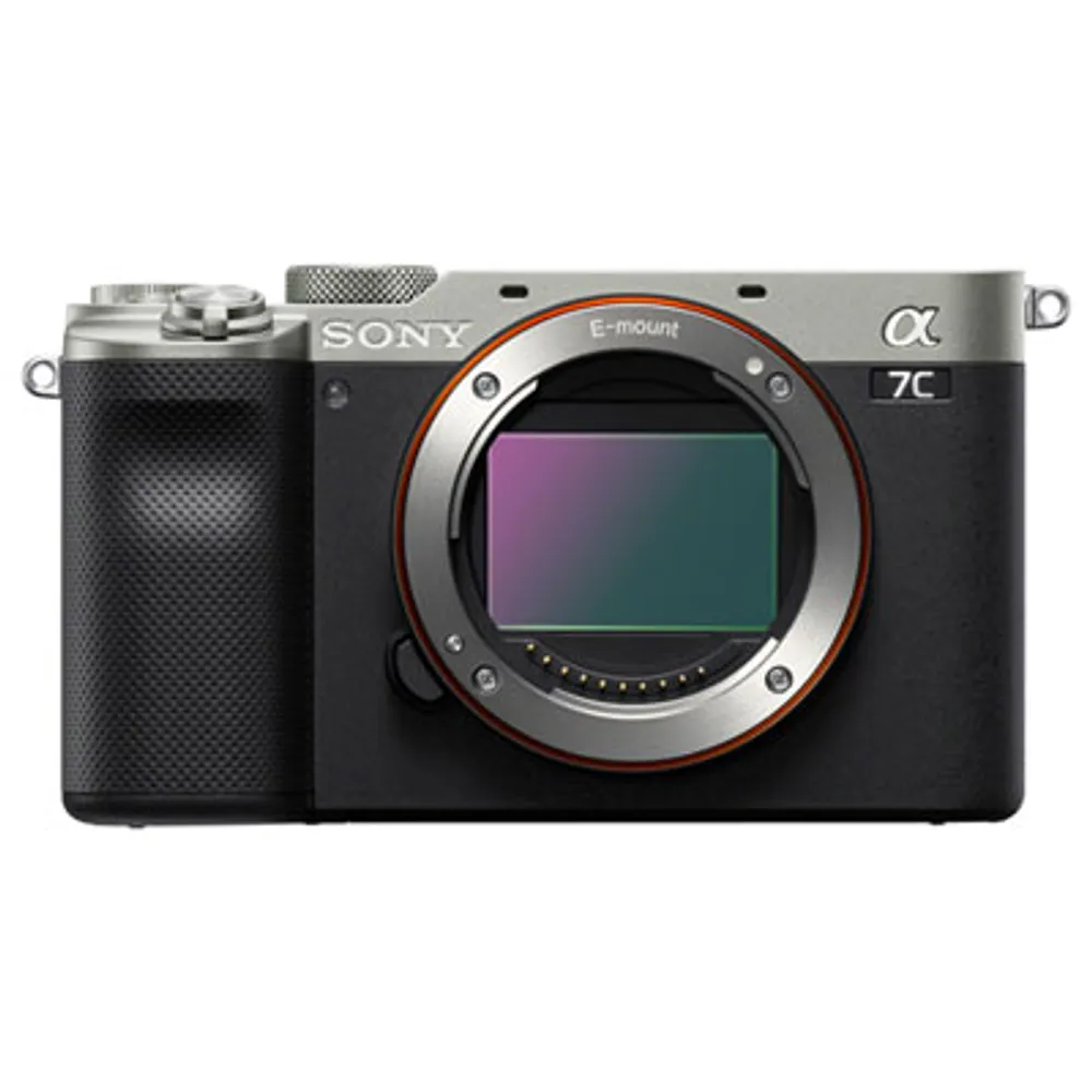 Sony Alpha 7C Full-Frame Mirrorless Camera (Body Only) - Silver