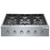 Bosch 36" 6-Burner Gas Cooktop (RGM8658UC) - Stainless Steel