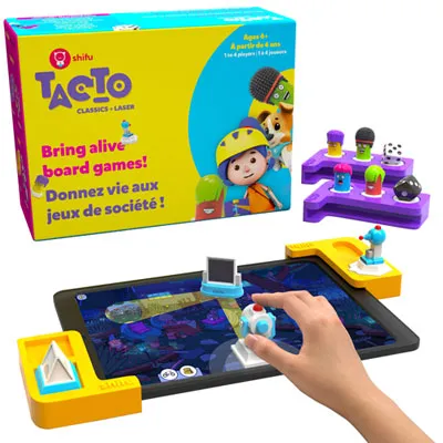 PlayShifu Tacto 2-in-1 Combo - Laser & Classics Digital Game