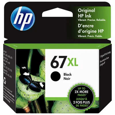 HP 67XL Black Ink (3YM57AN#140)