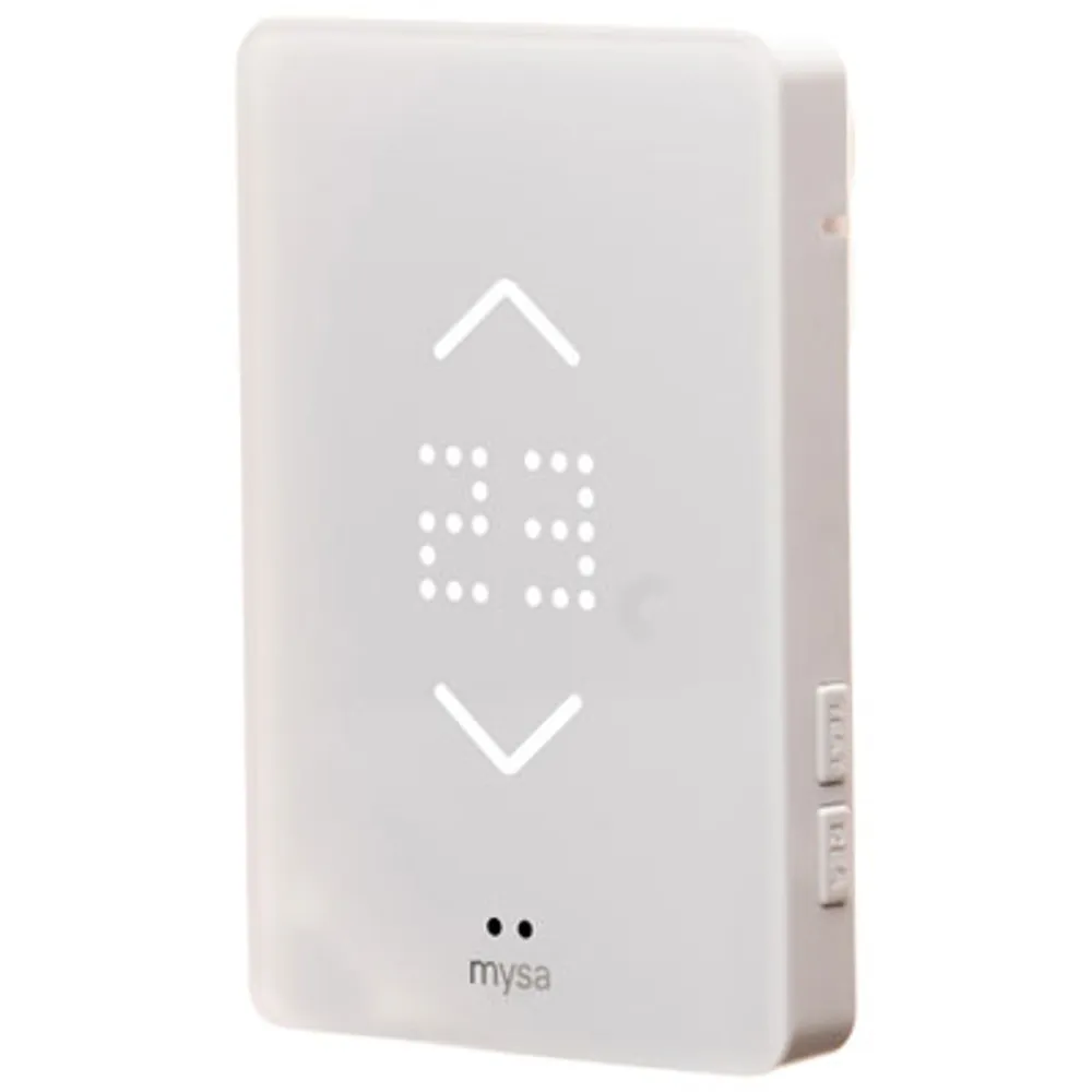 Mysa Smart Wi-Fi Thermostat for Electric In-Floor Heating - White