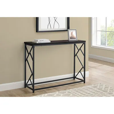 Monarch Contemporary Rectangular Console Table