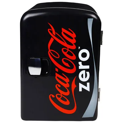 Coca-Cola Coke Zero 0.14 Cu. Ft. Freestanding Bar Fridge (CZ04)