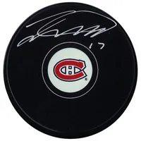 Frameworth Montreal Canadiens: Hockey Puck Signed By Josh Anderson