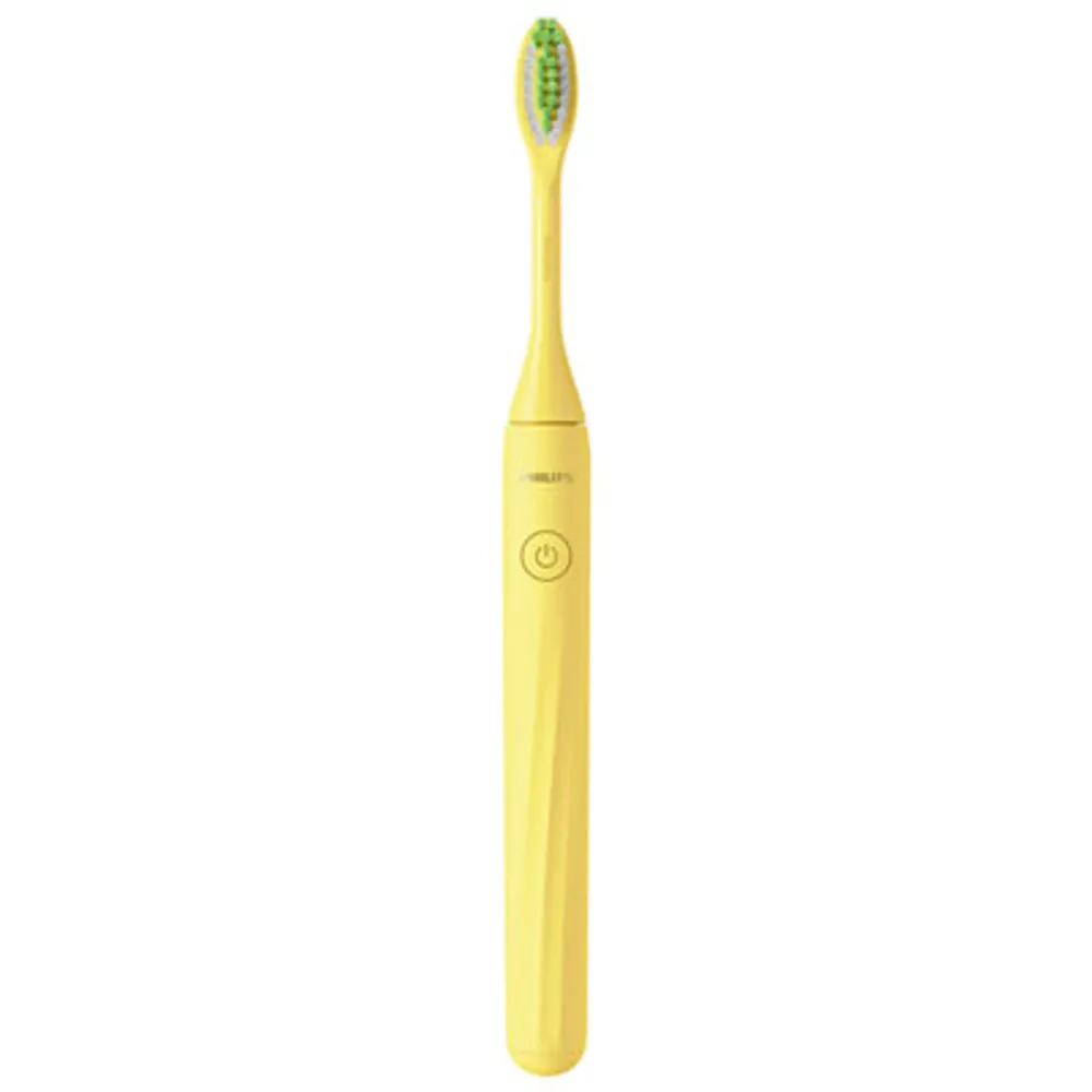 Philips One by Sonicare Battery Toothbrush (HY1100/02) - Mango Yellow